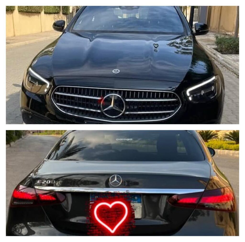 تأجير سيارة مرسيدس e200 لرفاهية عنوان 01207056289